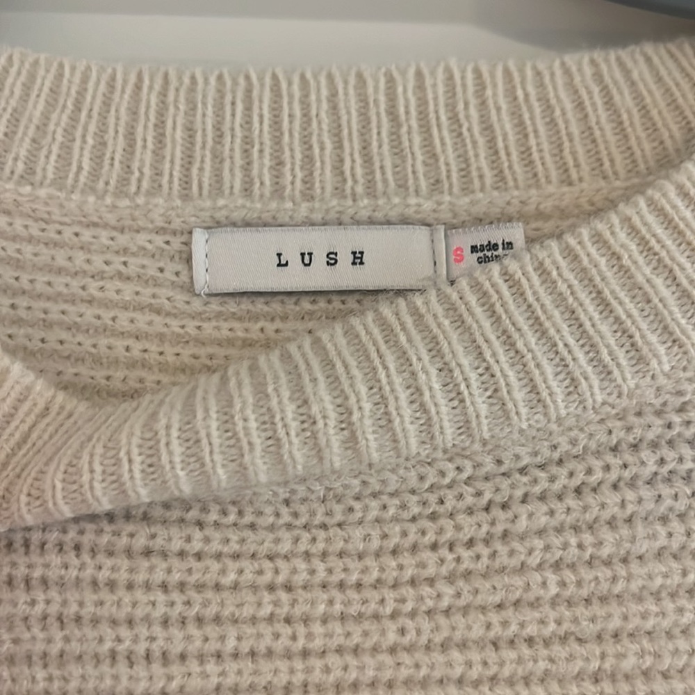 Cream Sweater - Picture 2 of 2